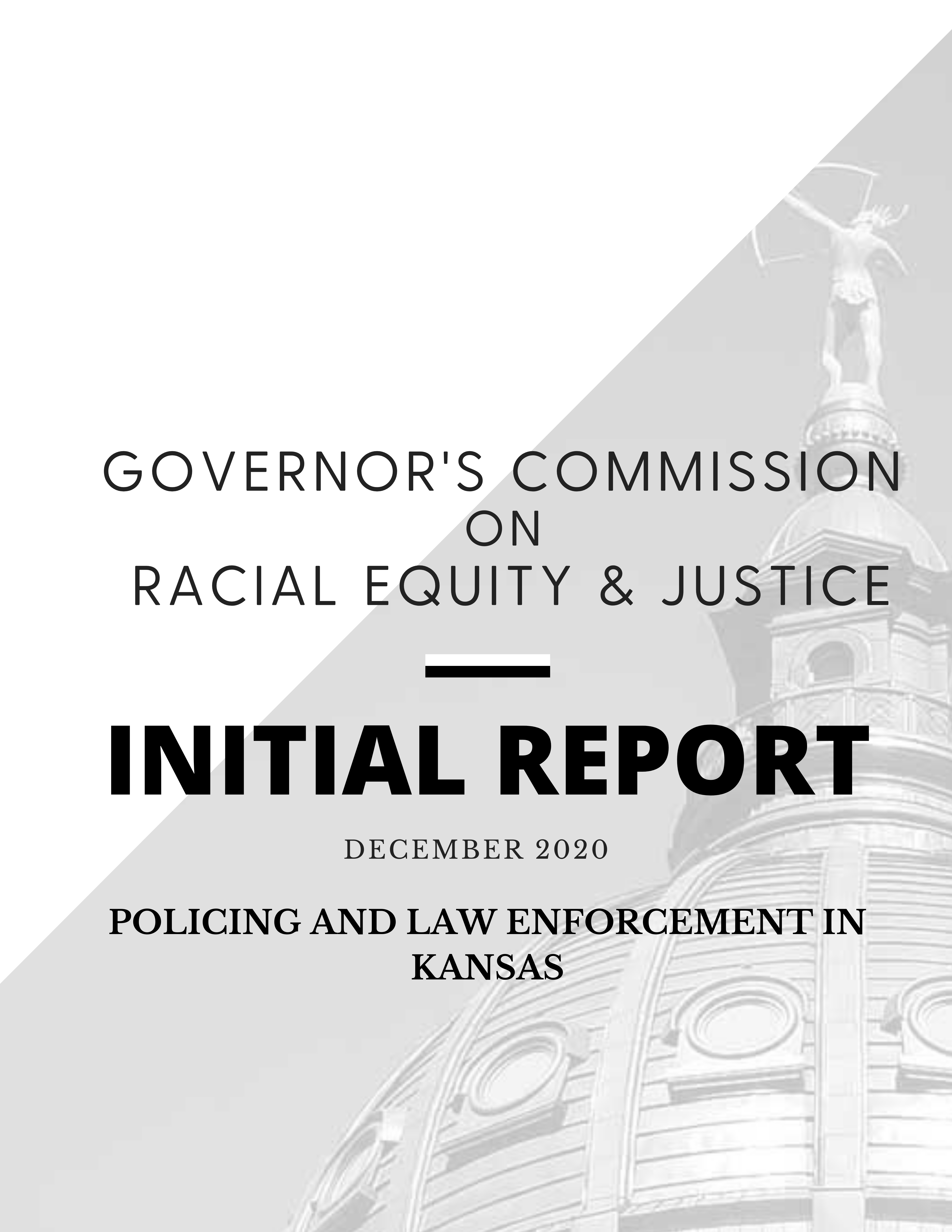 Commission Report — Policing & Law Enforcement in Kansas